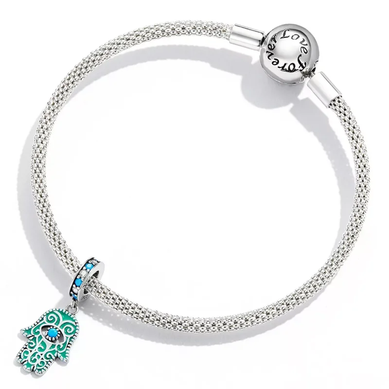 (resim) Pandora tarzı Hand of Fatima Dangle - BSC593 - Görüntüle 4