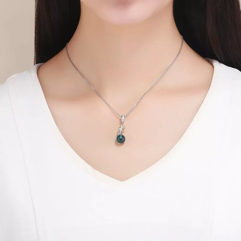 (resim) Pandora tarzı iki renkli İki Renkli Elf Gezegeni Sallantılı Charm - BSC056 - Görüntüle 5