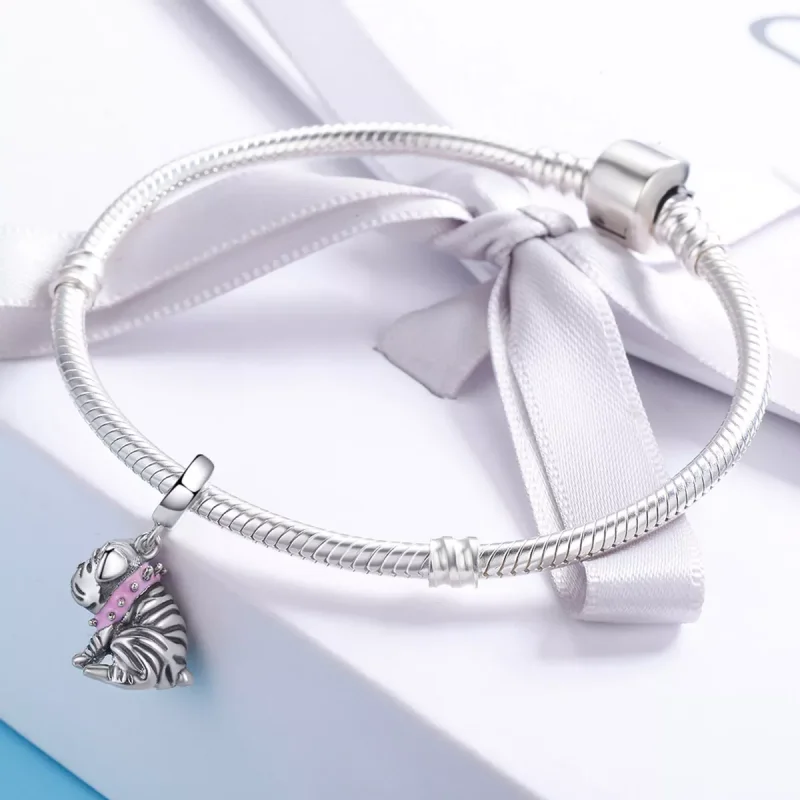(resim) Pandora tarzı İngilizce Bulldoglar Sallantılı Charm - SCC552 - Görüntüle 4