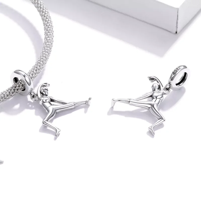 (resim) Pandora tarzı Jimnastik Sallantılı Charm - BSC386 - Görüntüle 4