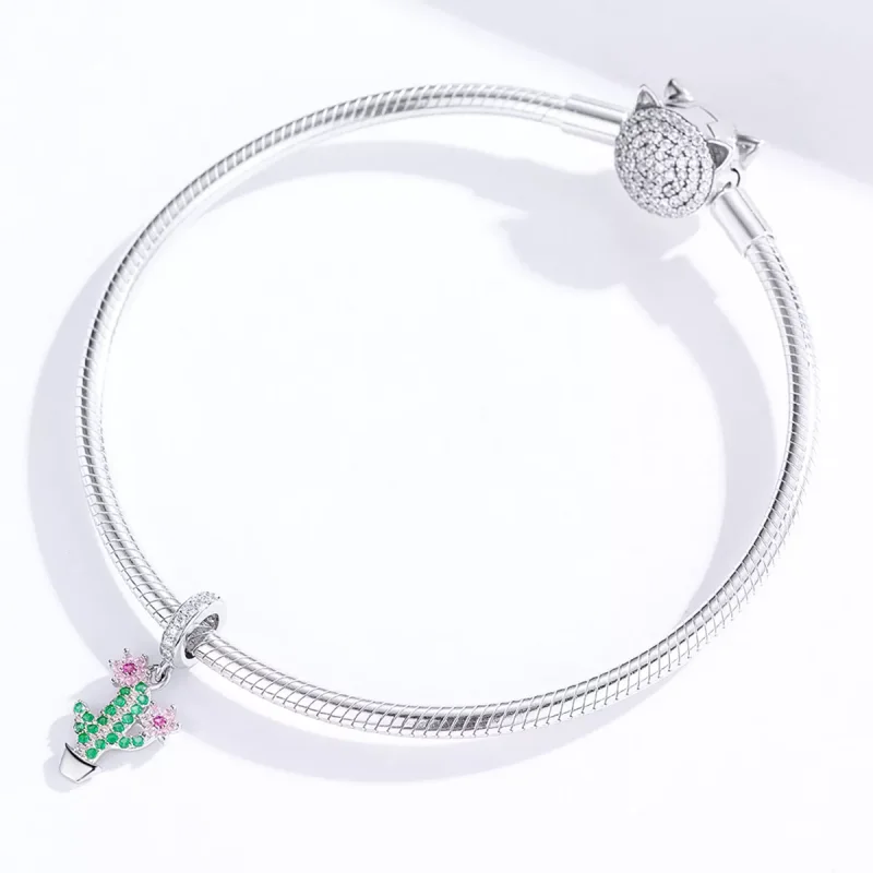 (resim) Pandora tarzı Kaktüs Sallantılı Charm - BSC121 - Görüntüle 3