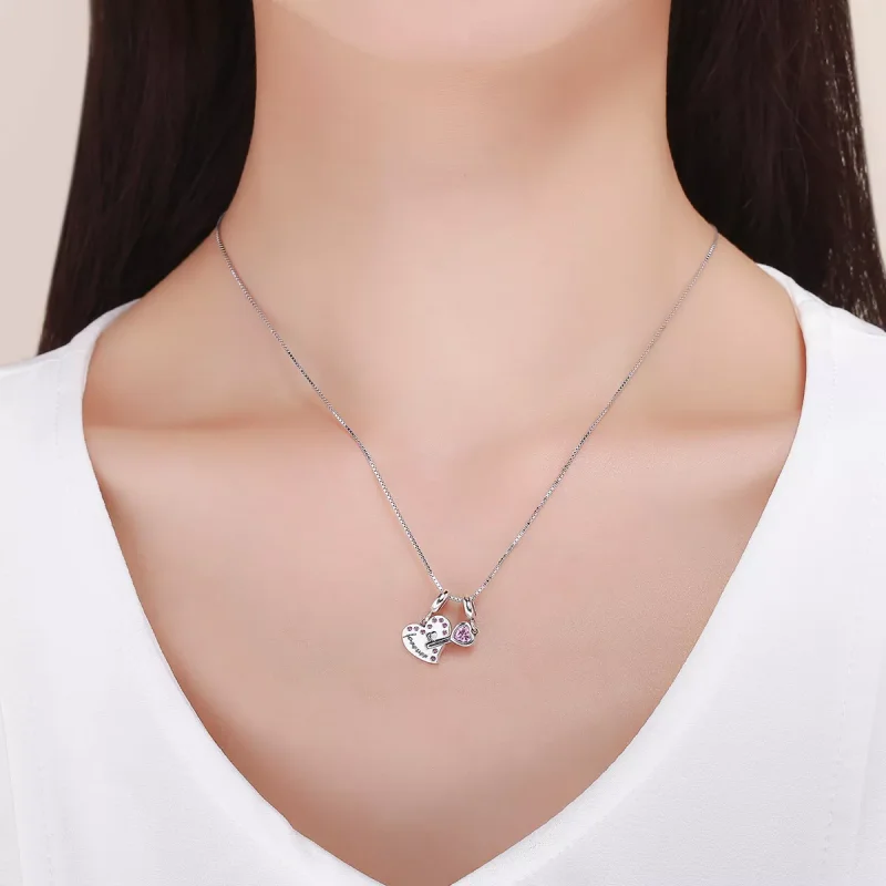 (resim) Pandora tarzı Kalbin Anahtarı Sallantılı Charm - SCC638 - Görüntüle 10