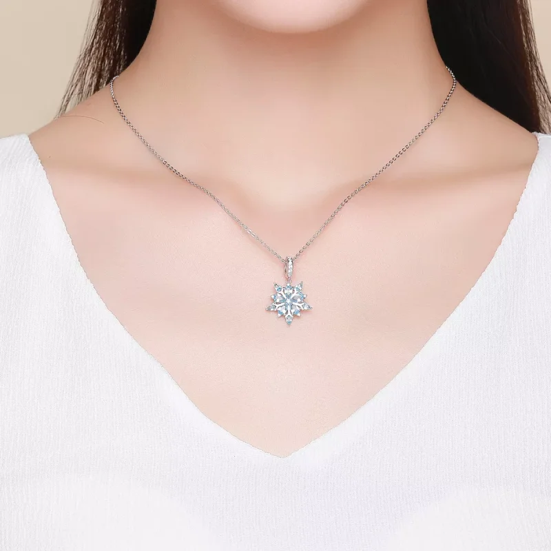 (resim) Pandora tarzı Kar tane -leri Sallantılı Charm - SCC940 - Görüntüle 5
