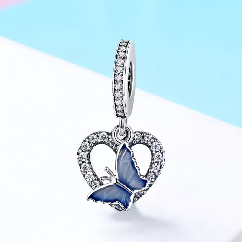 (resim) Pandora tarzı Kelebek Rüyası Sallantılı Charm - SCC818 - Görüntüle 2