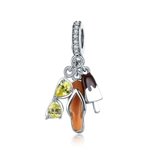 Pandora tarzı Keyifli Yaz Sallantılı Charm - SCC770 (resim) Pandora tarzı Keyifli Yaz Sallantılı Charm - SCC770