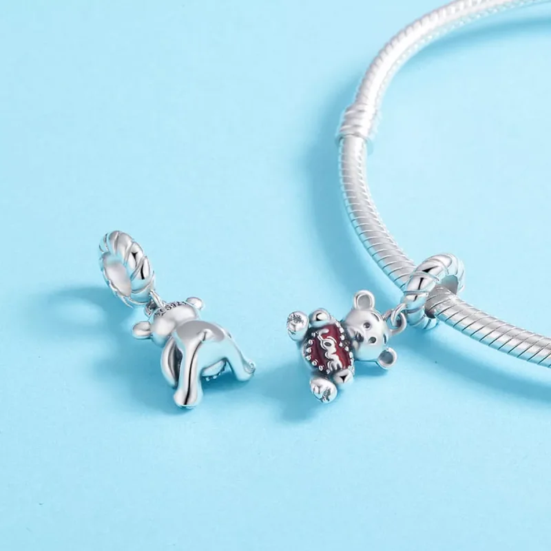 (resim) Pandora tarzı Küçük ayı Sallantılı Charm - SCC521 - Görüntüle 5