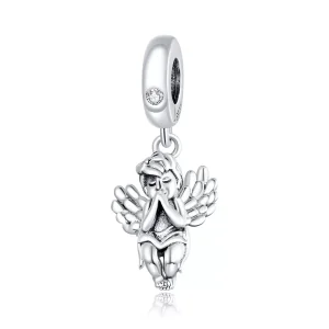 (resim) Pandora tarzı Küçük melek Sallantılı Charm - SCC1686