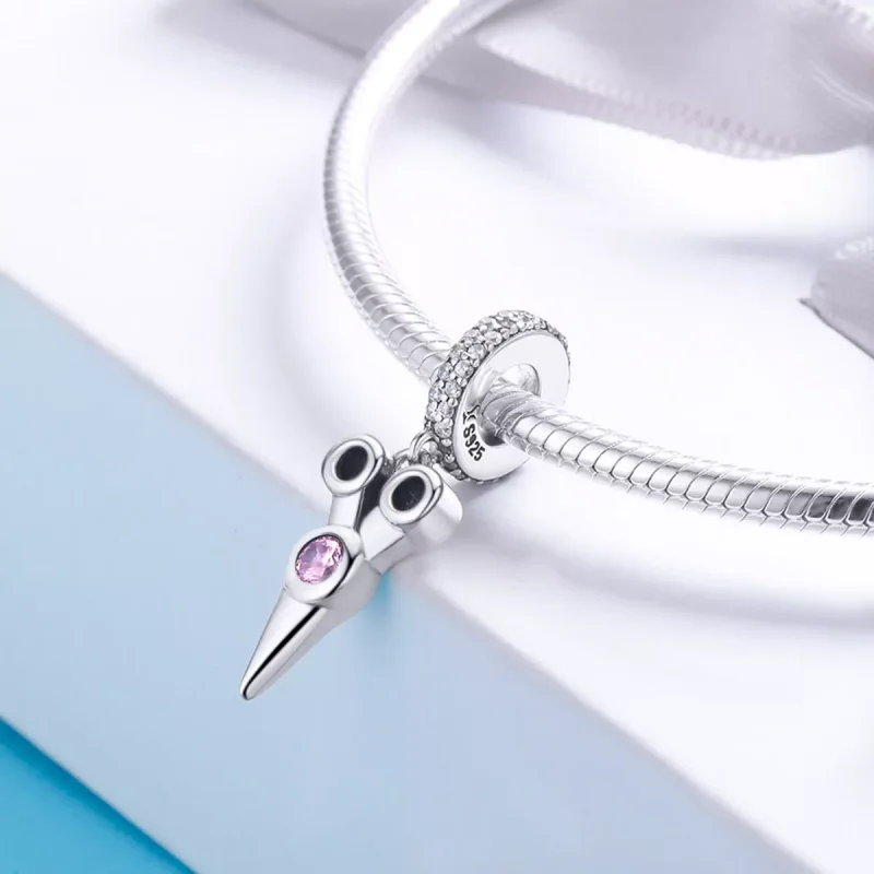 (resim) Pandora tarzı Küçük Saç Stilist Makas Sallantılı Charm - SCC656 - Görüntüle 4