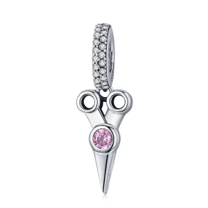 (resim) Pandora tarzı Küçük Saç Stilist Makas Sallantılı Charm - SCC656