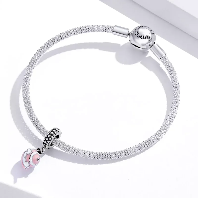 (resim) Pandora tarzı Klasik Çaydanlık Sallantılı Charm - SCC1492 - Görüntüle 3