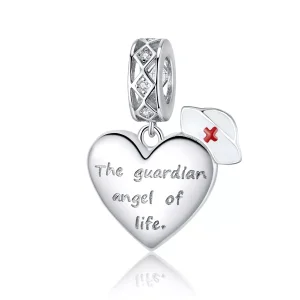 (resim) Pandora tarzı Koruyucu Yaşam Meleği Sallantılı Charm - BSC307