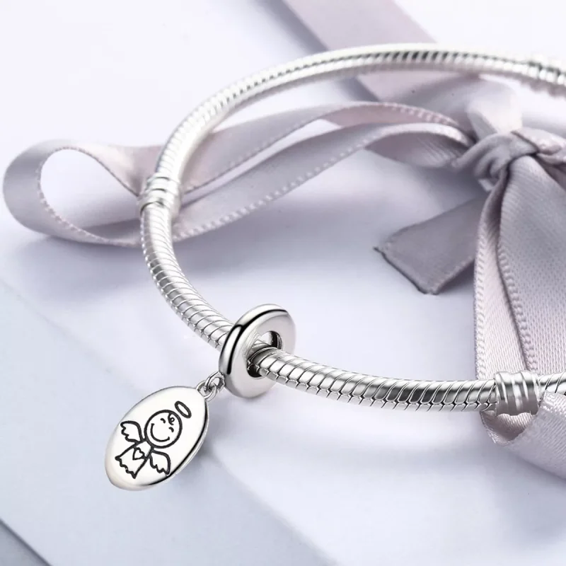 (resim) Pandora tarzı kürtaj bebek Sallantılı Charm - SCC328 - Görüntüle 4