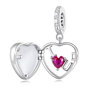 (resim) Pandora tarzı Locket "Seni Seviyorum" Asılı - BSC681