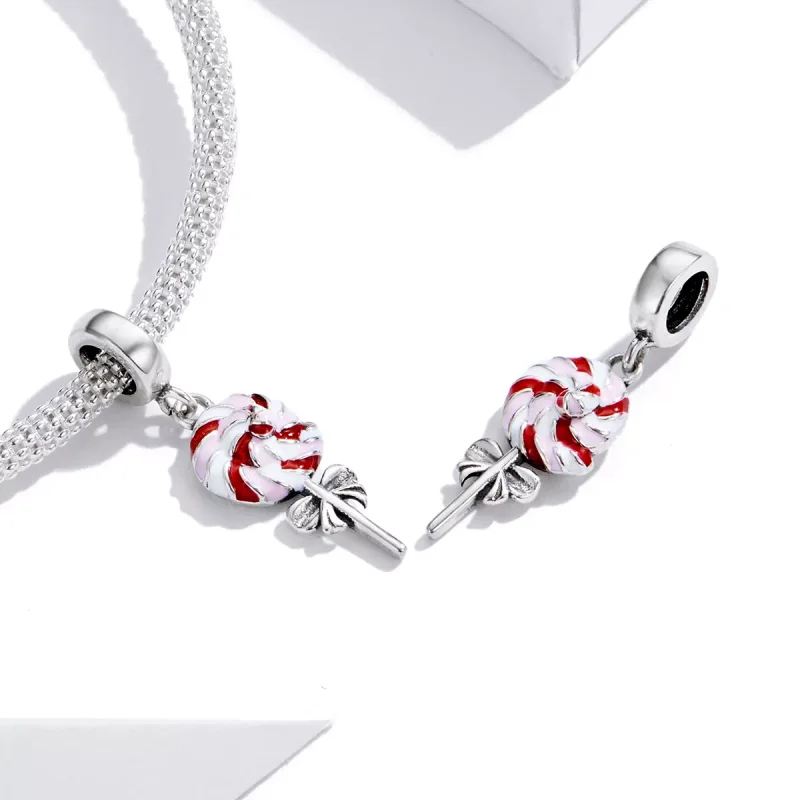 (resim) Pandora tarzı Lolipop Sallantılı Charm - SCC1491 - Görüntüle 2