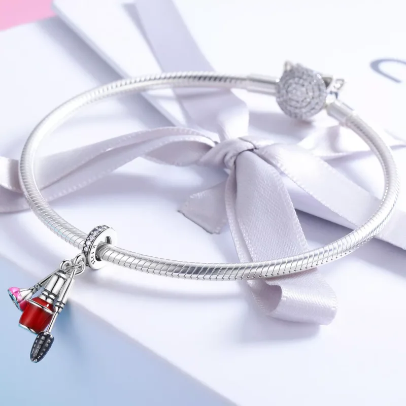 (resim) Pandora tarzı makyaj aracı Sallantılı Charm - SCC785 - Görüntüle 3