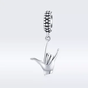(resim) Pandora tarzı Mimik Sallantılı Charm - SCC1438