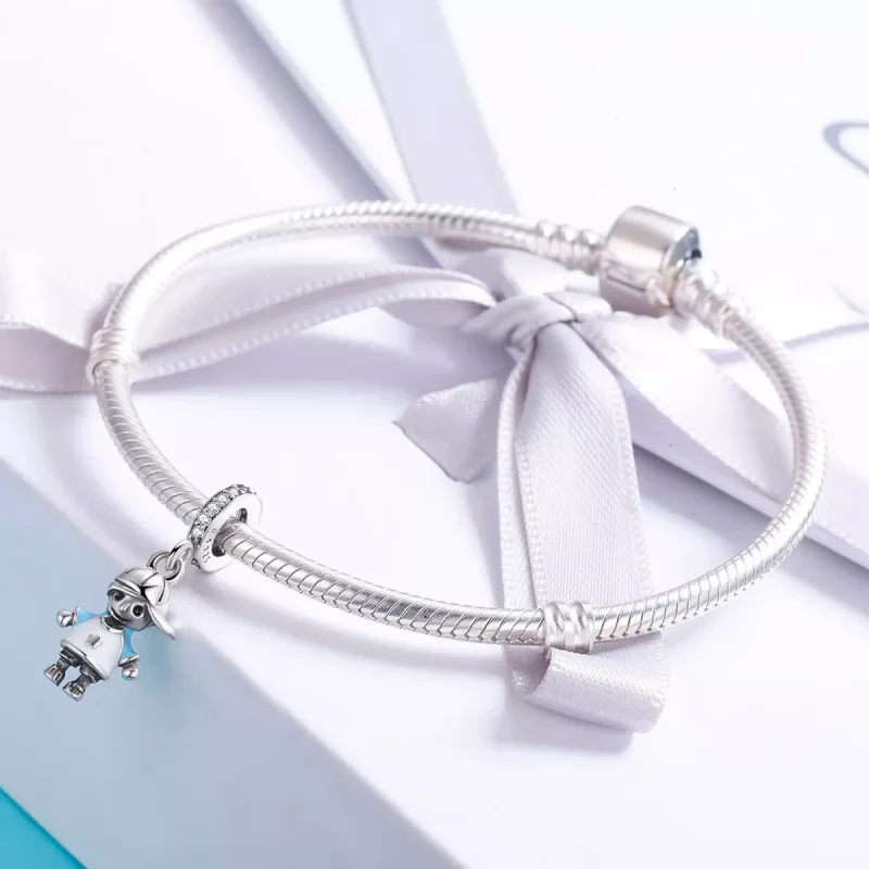 (resim) Pandora tarzı Mükemmel Yaşam Küçük Bebek Çocuk Sallantılı Charm - SCC544 - Görüntüle 5