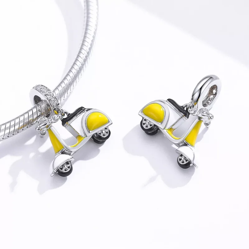 (resim) Pandora tarzı Motosiklet Sallantılı Charm - BSC136 - Görüntüle 4