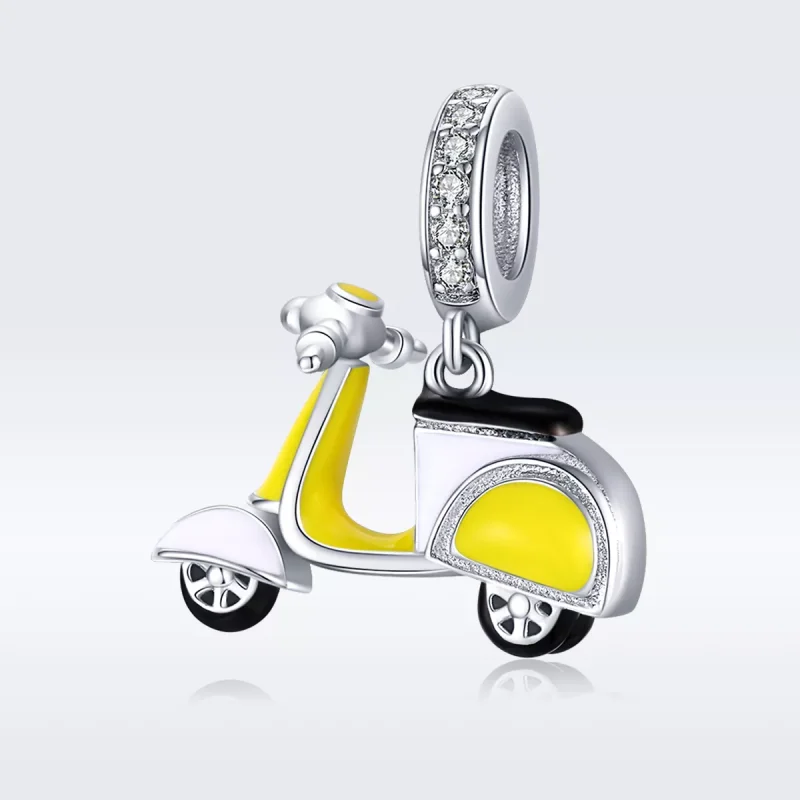 (resim) Pandora tarzı Motosiklet Sallantılı Charm - BSC136 - Görüntüle 5