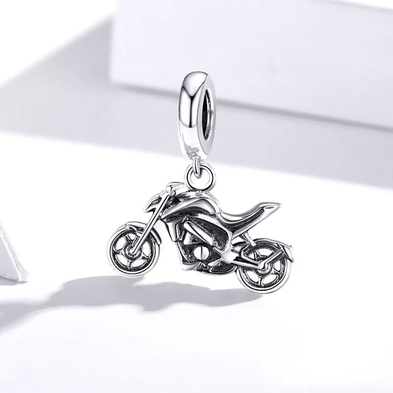 (resim) Pandora tarzı Motosiklet Sallantılı Charm - SCC1712 - Görüntüle 2