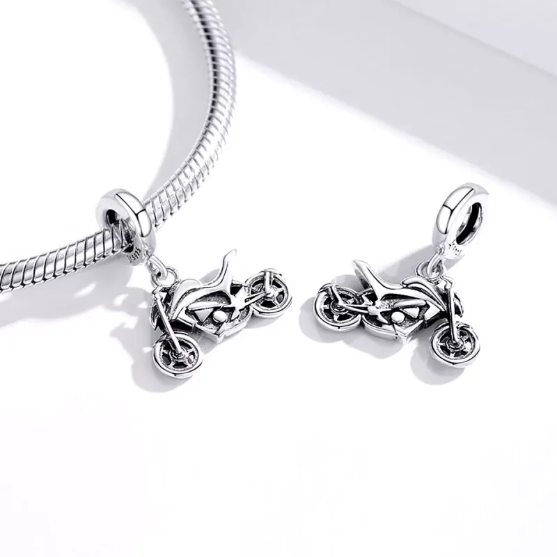 (resim) Pandora tarzı Motosiklet Sallantılı Charm - SCC1712 - Görüntüle 4