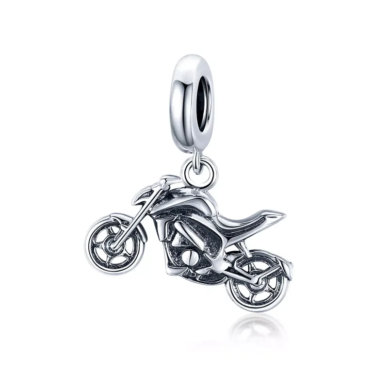 (resim) Pandora tarzı Motosiklet Sallantılı Charm - SCC1712