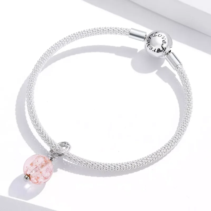 (resim) Pandora tarzı Murano Sallantılı Charm - SCC1496 - Görüntüle 2