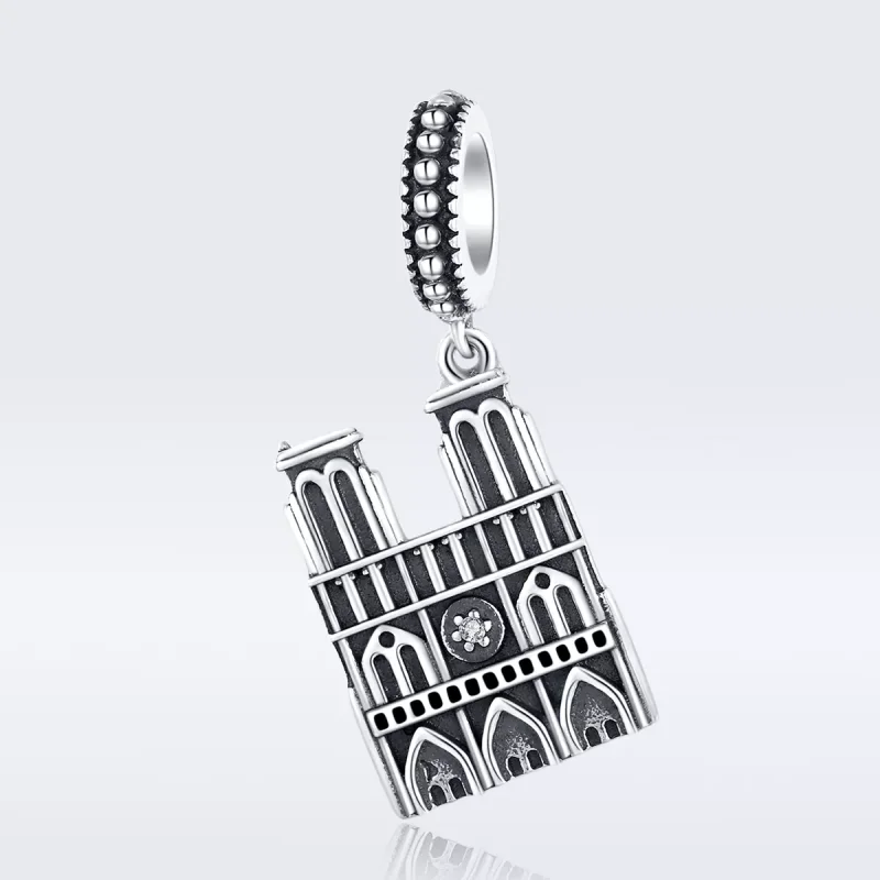 (resim) Pandora tarzı Notre Dame De Paris Sallantılı Charm - SCC1328 - Görüntüle 5