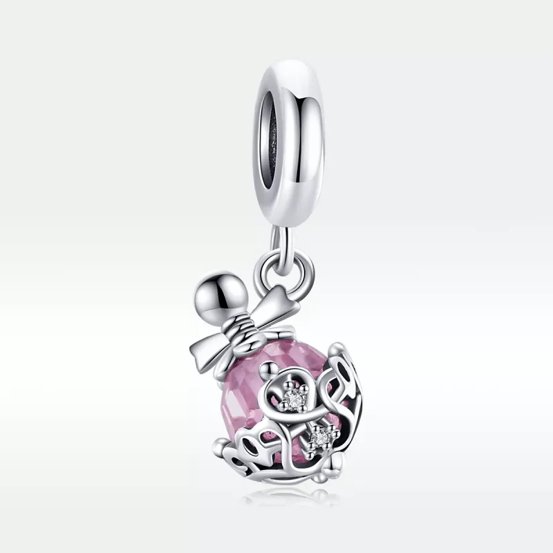 (resim) Pandora tarzı Parfüm Şişesi Sallantılı Charm - SCC1734 - Görüntüle 5
