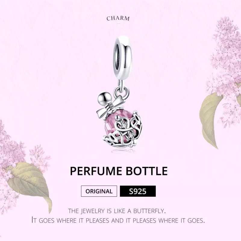 (resim) Pandora tarzı Parfüm Şişesi Sallantılı Charm - SCC1734 - Görüntüle 6