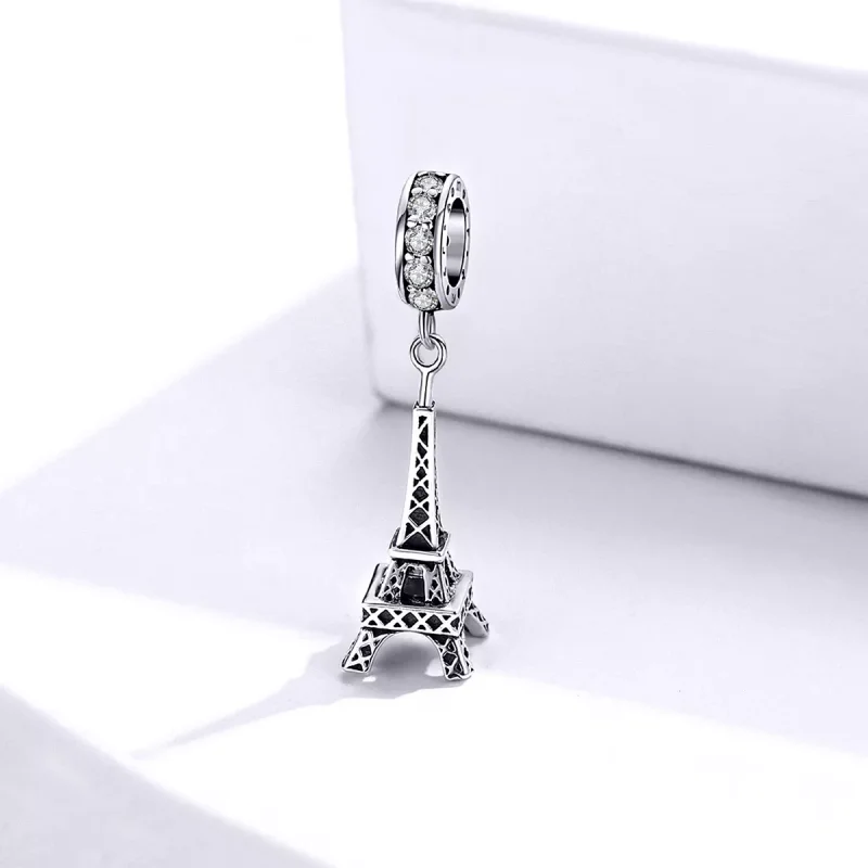 (resim) Pandora tarzı Paris Eyfel Kulesi Sallantılı Charm - BSC154 - Görüntüle 2