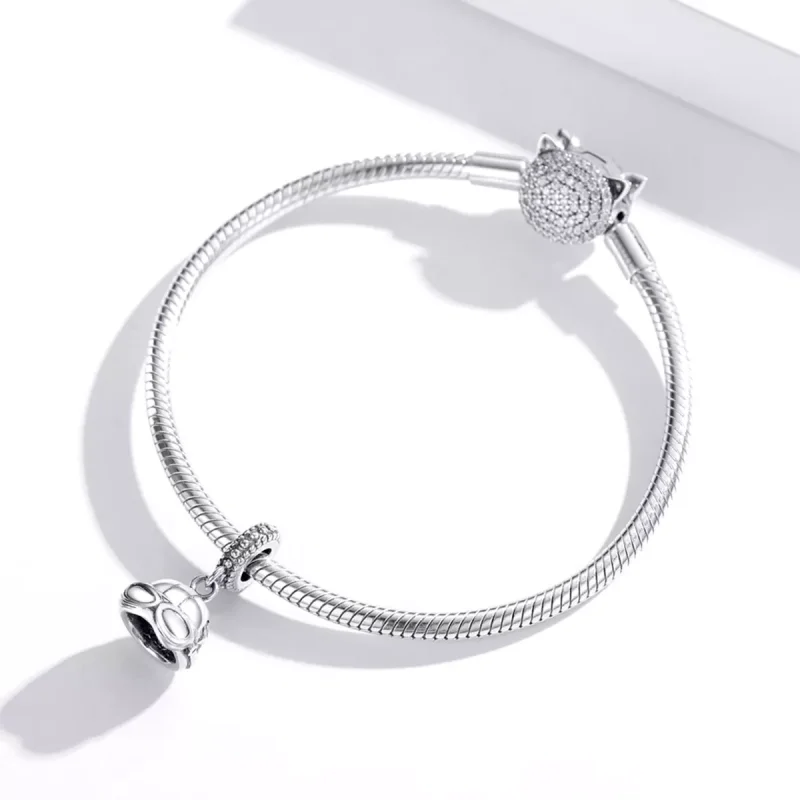 (resim) Pandora Tarzı Retro Kask Kolye - SCC1711 - Görüntüle 3