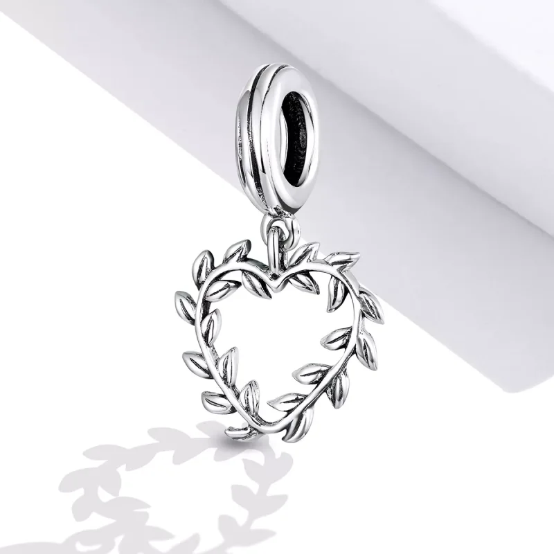 (resim) Pandora tarzı Örgü Aşk Sallantılı Charm - SCC1520 - Görüntüle 2