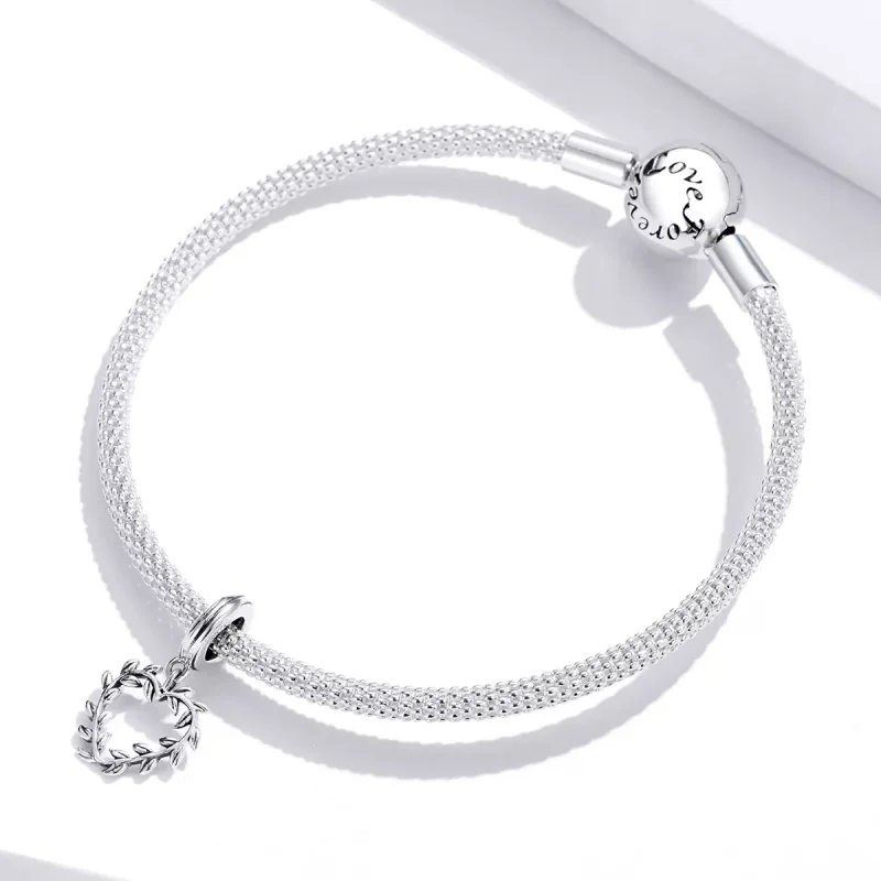 (resim) Pandora tarzı Örgü Aşk Sallantılı Charm - SCC1520 - Görüntüle 3