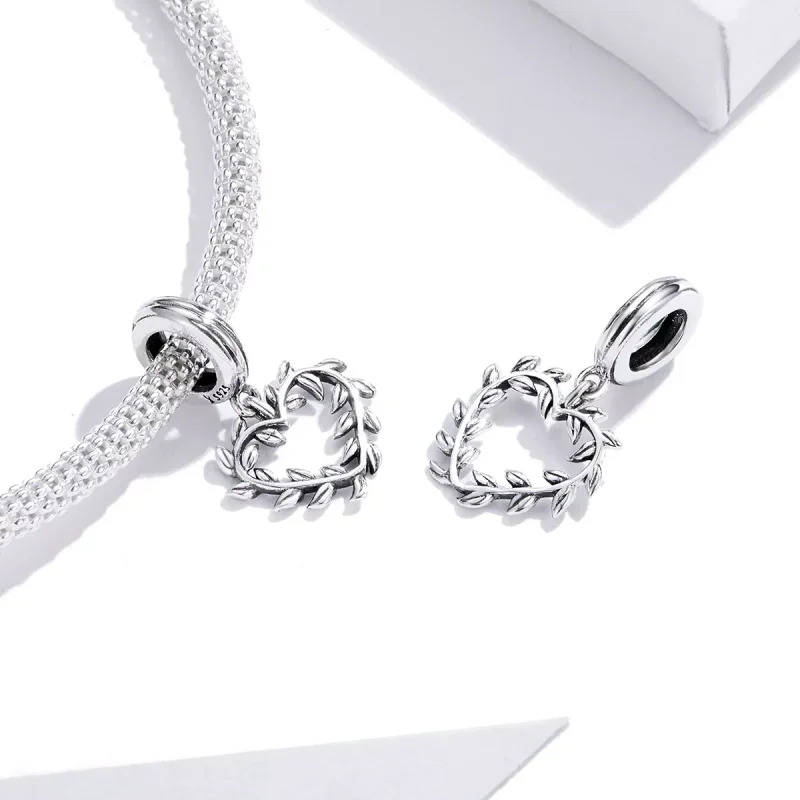 (resim) Pandora tarzı Örgü Aşk Sallantılı Charm - SCC1520 - Görüntüle 4