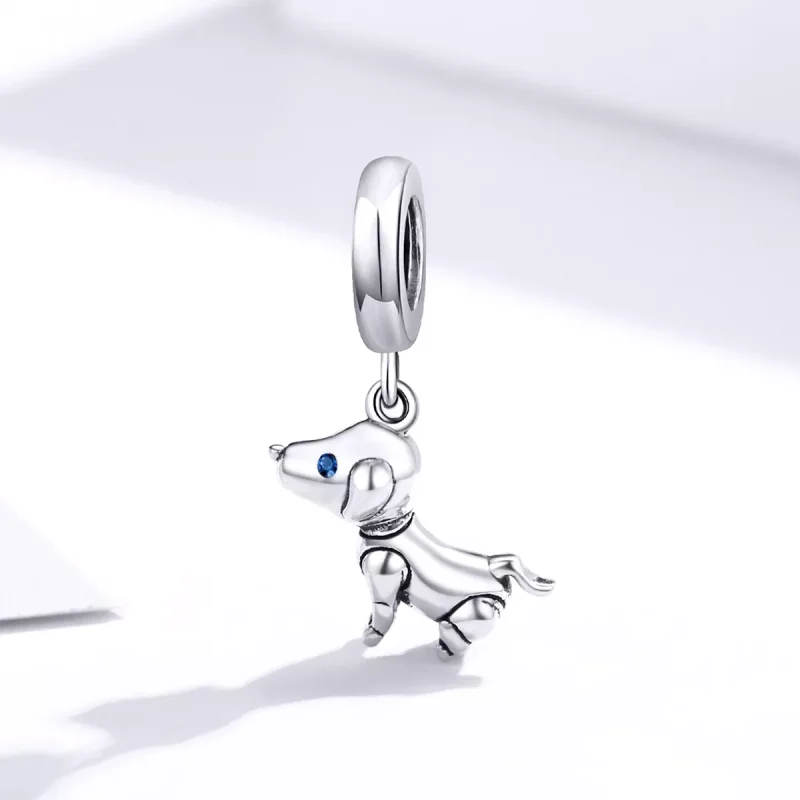 (resim) Pandora tarzı Robot Köpek Sallantılı Charm - SCC1468 - Görüntüle 2