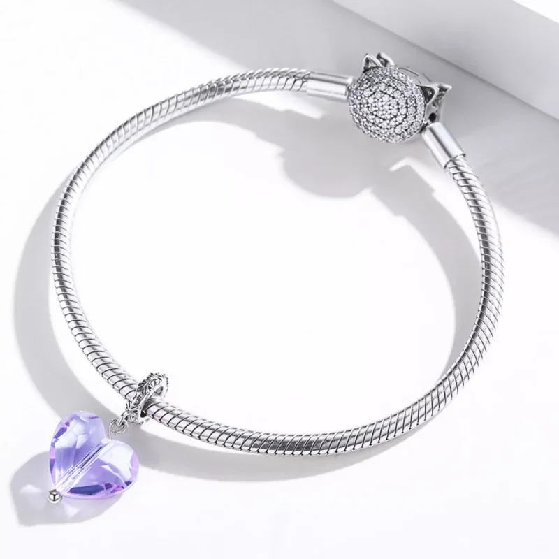 (resim) Pandora tarzı Romatik Aşk Sallantılı Charm - SCC1816 - Görüntüle 3