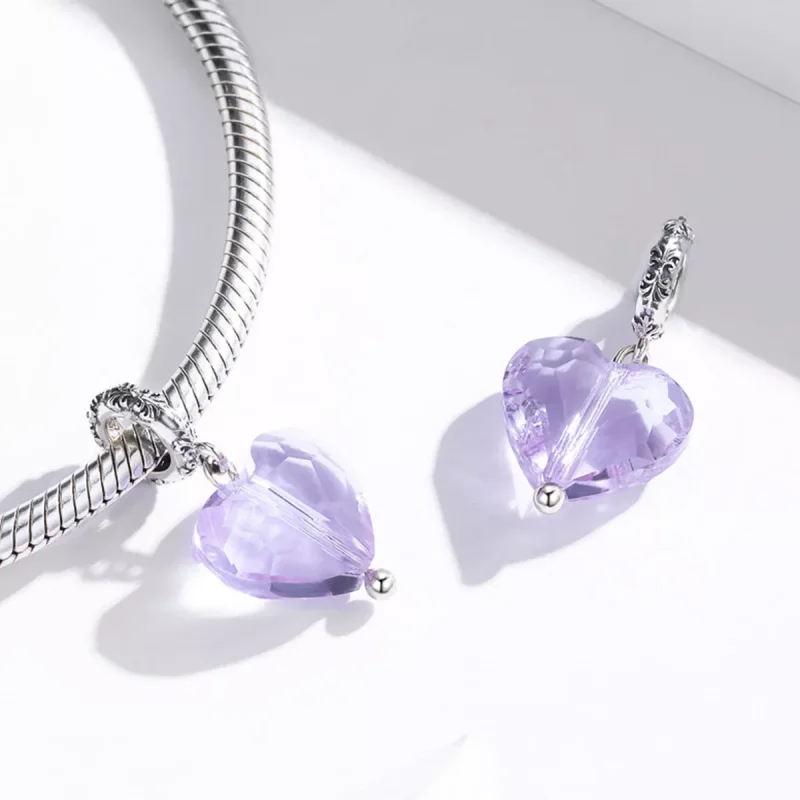 (resim) Pandora tarzı Romatik Aşk Sallantılı Charm - SCC1816 - Görüntüle 4