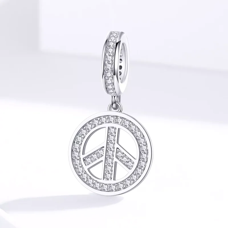 (resim) Pandora tarzı Savaşkarşıtı Sallantılı Charm - SCC1367 - Görüntüle 3