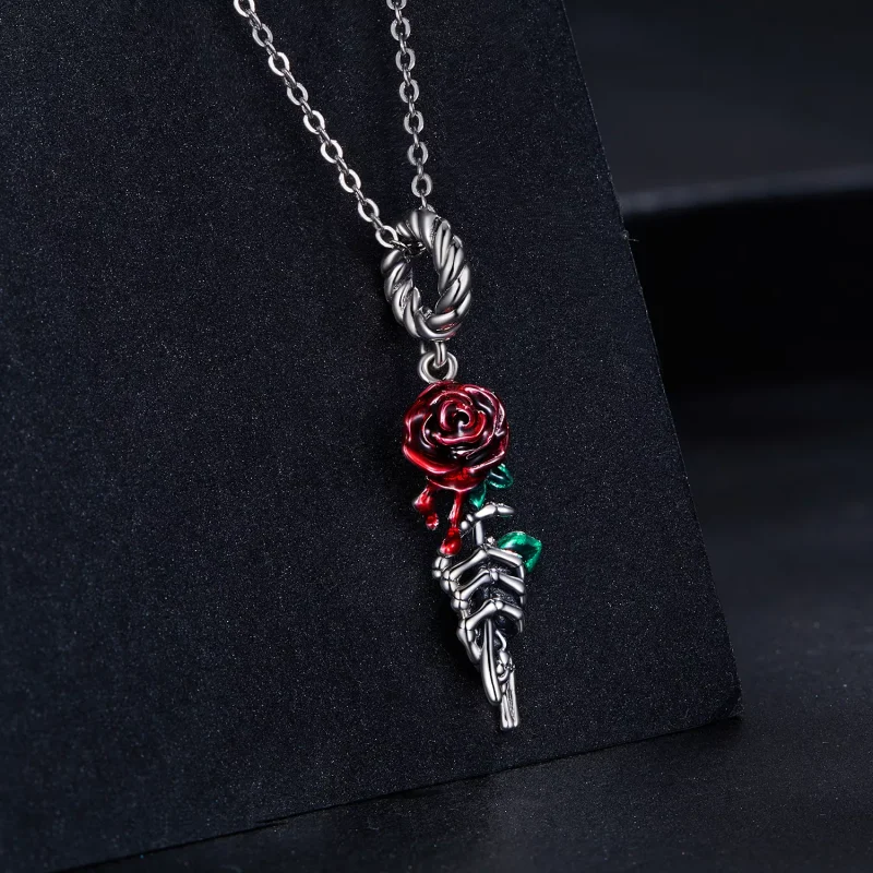 (resim) Pandora Tarzı Scarlet Gül Asma - SCC2404 - Görüntüle 2