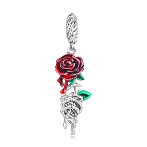 (resim) Pandora Tarzı Scarlet Gül Asma - SCC2404
