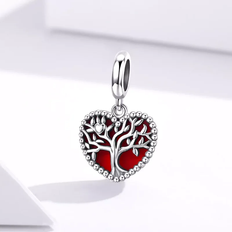 (resim) Pandora tarzı Sevgi Ağacı Sallantılı Charm - SCC1556 - Görüntüle 3