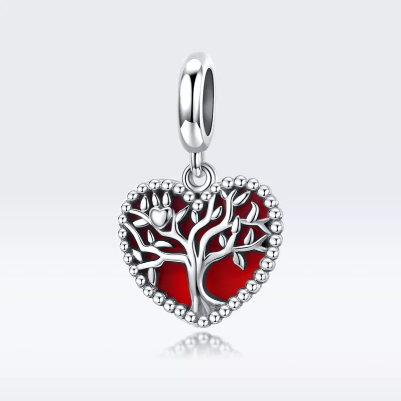 (resim) Pandora tarzı Sevgi Ağacı Sallantılı Charm - SCC1556 - Görüntüle 5