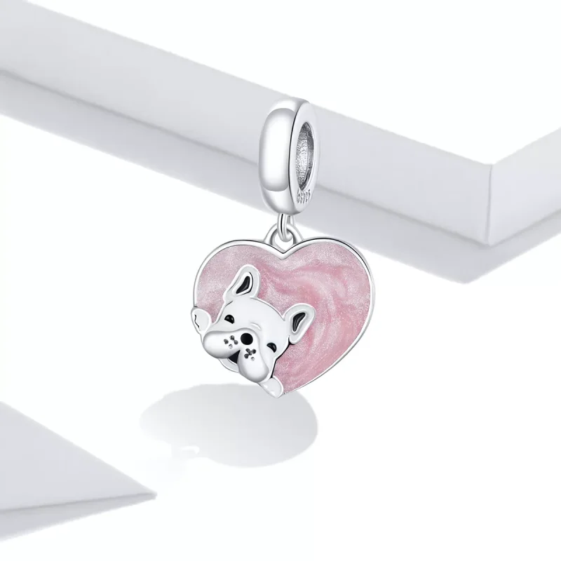 (resim) Pandora tarzı Sevgilerle Köpek Yavrusu Sallantılı Charm - BSC360 - Görüntüle 2