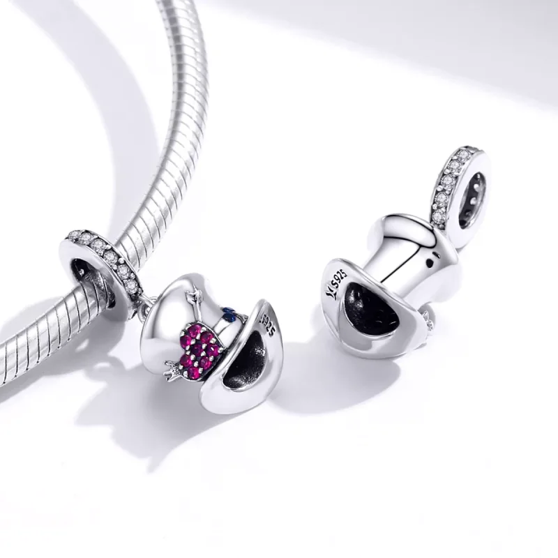 (resim) Pandora tarzı Sihirli Şapka Sallantılı Charm - SCC1441 - Görüntüle 4