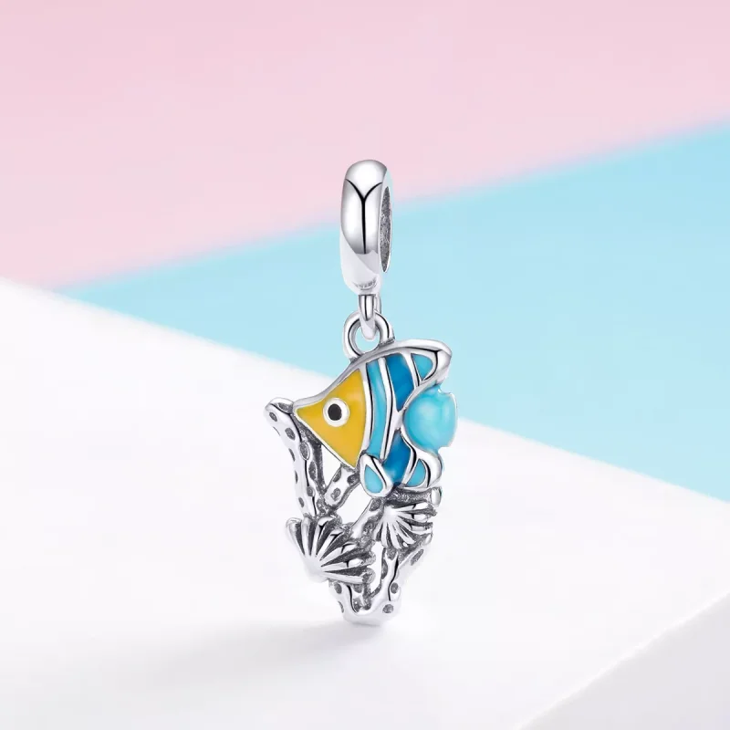 (resim) Pandora tarzı Sualtı Dünyası Sallantılı Charm - SCC959 - Görüntüle 2