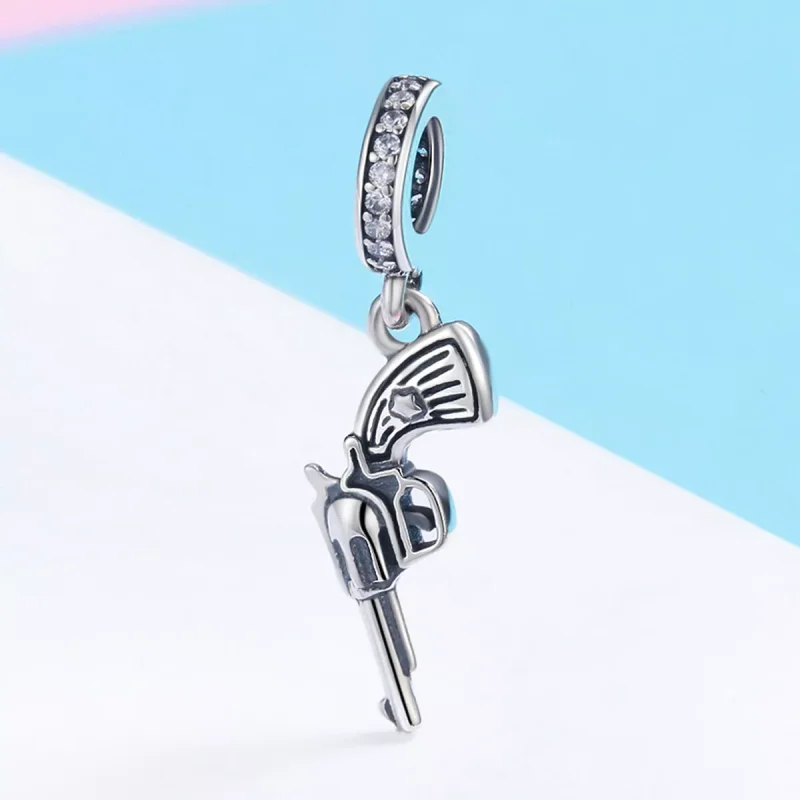 (resim) Pandora tarzı Tabanca Sallantılı Charm - SCC508 - Görüntüle 3