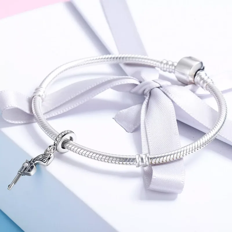 (resim) Pandora tarzı Tabanca Sallantılı Charm - SCC508 - Görüntüle 4