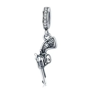 (resim) Pandora tarzı Tabanca Sallantılı Charm - SCC508