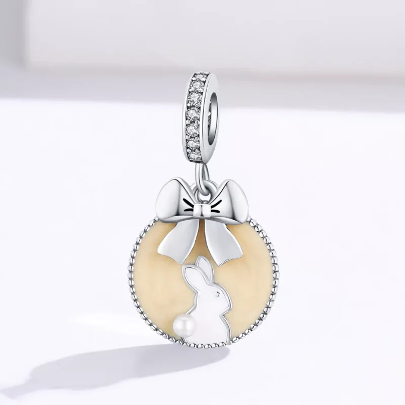 (resim) Pandora tarzı Tavşan Sallantılı Charm - SCC1439 - Görüntüle 2